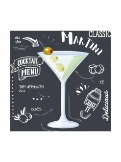 Martini-servetit 24 cm, 20 kpl
