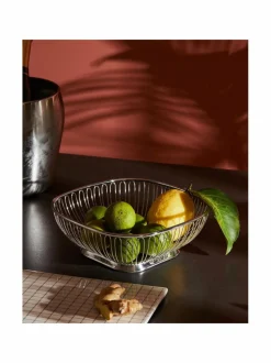 Nelikulmainen teräslankakori 23 x 23 cm