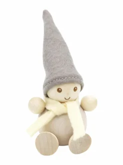 Pakkanen Istuja -joulukoriste 9 cm