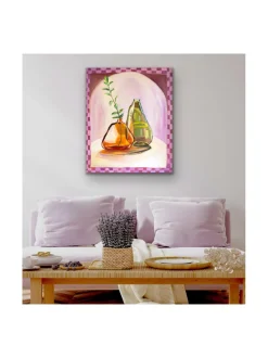 Pas de Deux-öljyvärimaalaus, 73x60 cm, Pia Rydman