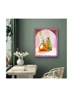 Pas de Deux-öljyvärimaalaus, 73x60 cm, Pia Rydman