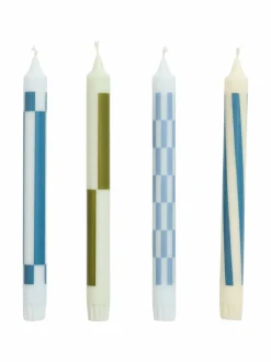 Pattern-kynttilä 4 kpl