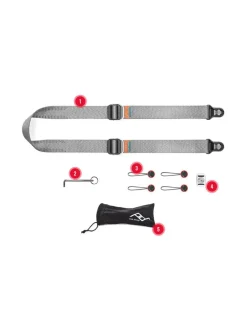 Peak Design Slide Lite v3 kamerahihna - Midnight