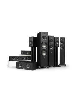 Polk Audio R700 lattiakaiutin, musta (kpl)