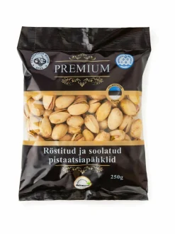 Premium-pistaasipähkinät, 250 g