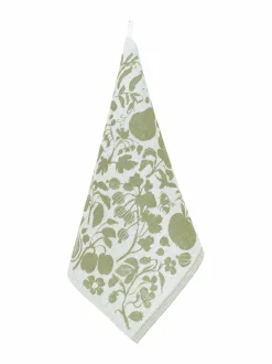 Puutarha- keittiöpyyhe/servietti pellavasekoitteesta