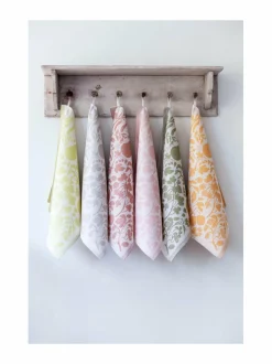 Puutarha- keittiöpyyhe/servietti pellavasekoitteesta