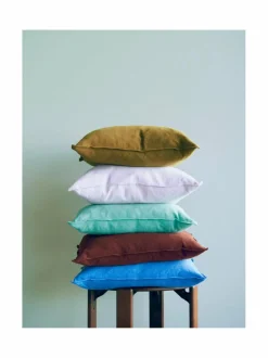 Puuvilla-pellavatyyny 50 x 50 cm