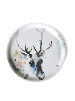 Pyöreä tarjotin Poro halk. 35 cm