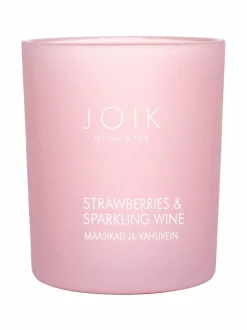 Rape Seed Wax Candle Sparkling Wine and Strawberry -tuoksukynttilä 150 g