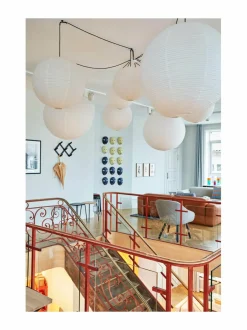 Riisipaperivarjostin Ø 50 cm