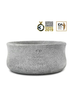 Rocky vuolukivi design ruokakulho - Harmaa