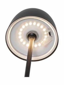 Ronda USB- ladattava pöytävalaisin, ulko- ja sisäkäyttöön 11 x 11 x 34,5 cm