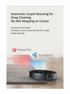 S8 Plus -robottipölynimuri tyhjennystelakalla