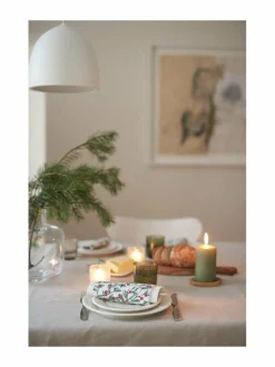 Sage-pöytäkynttilä 7x12 cm