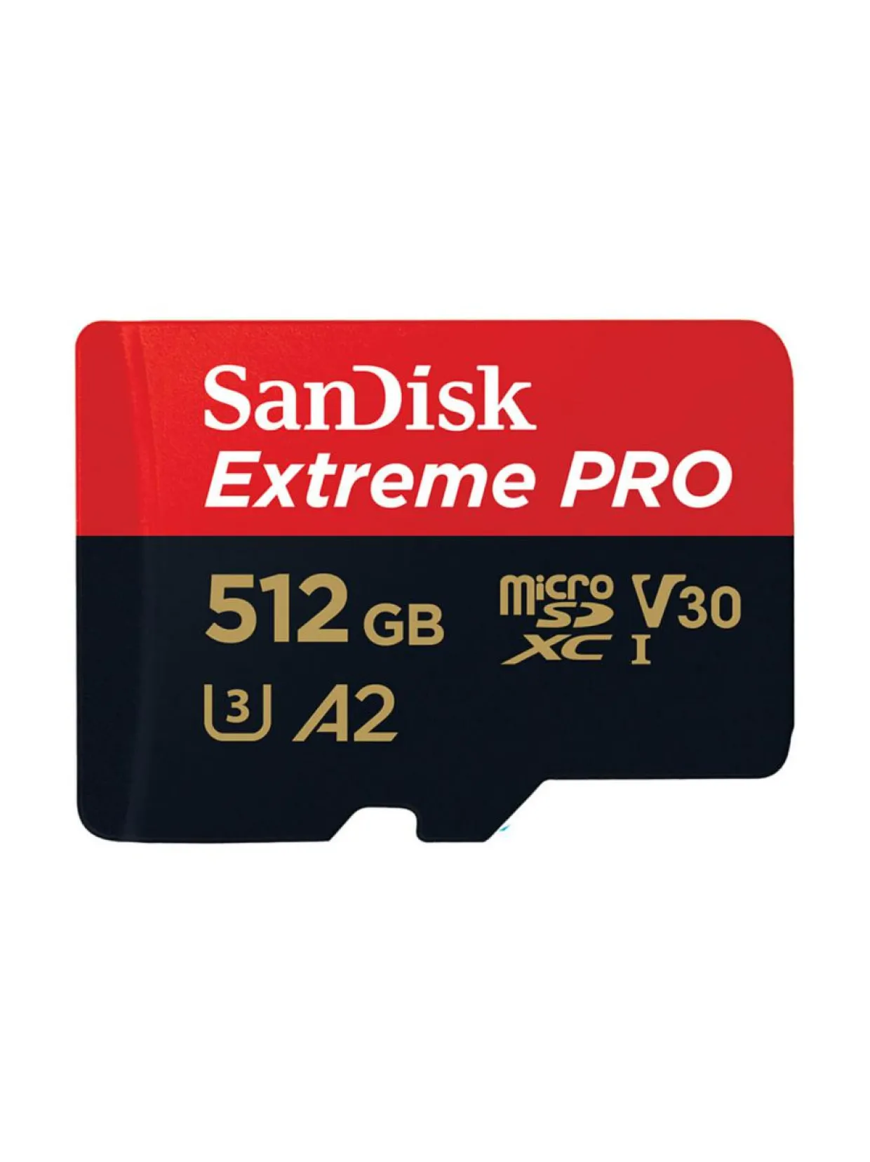SanDisk Extreme Pro 512GB MicroSDXC (200MB/s) UHS-I (U3 / V30 / A2 / C10) muistikortti