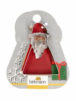 Santa Claus Geometric -piparkakkumuotti