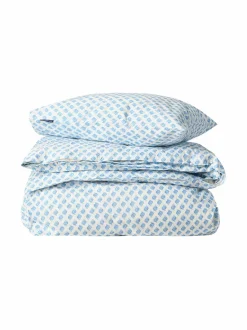 Shell Printed Cotton Poplin -pussilakanasetti