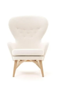 Siesta lepotuoli - Orsetto kangas, tammijalka