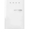 Smeg FAB10HLWH6 Happy Bar jääkaappi, valkoinen vasenkätinen