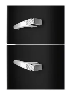 Smeg FAB30LBL5 -jääkaappipakastin, musta vasenkätinen