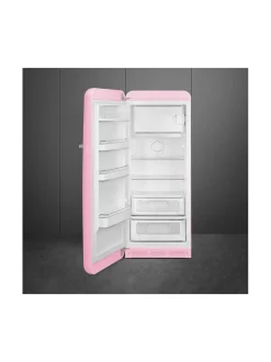 Smeg FAB28LPK5 Jääkaappi, vaaleanpunainen vasenkätinen