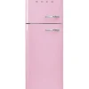 Smeg FAB30LPK5 -jääkaappipakastin, pinkki vasenkätinen