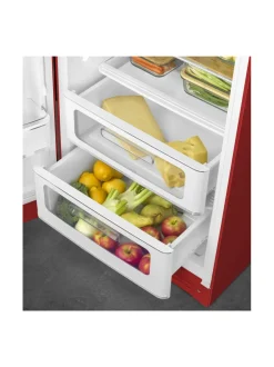 Smeg FAB28LRD5 Jääkaappi, punainen vasenkätinen