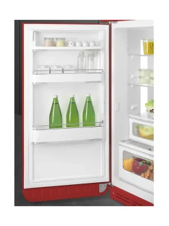 Smeg FAB30LRD5 -jääkaappipakastin, punainen vasenkätinen