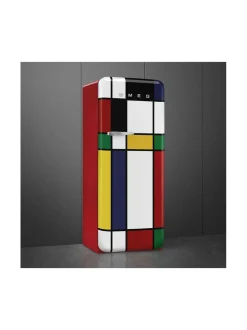 Smeg FAB28RDMC5 Jääkaappi, 'Mondrian' oikeakätinen