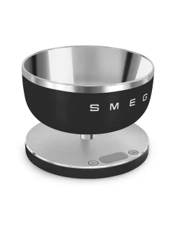 Smeg KSC01BLMWW ladattava keittiövaaka, musta