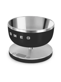 Smeg KSC01BLMWW ladattava keittiövaaka, musta