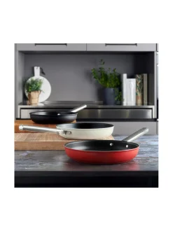 Smeg paistinpannu, punainen 28cm