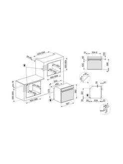 Smeg SO6301TN Classic musta kiertoilmauuni