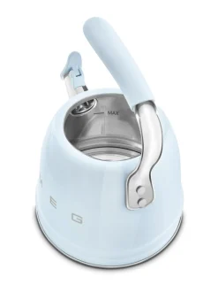 Smeg viheltävä vesipannu WKF01PB, pastellinsininen