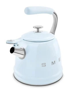 Smeg viheltävä vesipannu WKF01PB, pastellinsininen