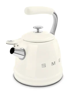 Smeg viheltävä vesipannu WKF01CR, kermanvalkoinen