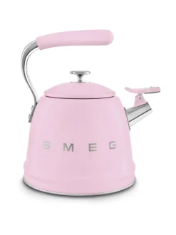 Smeg viheltävä vesipannu WKF01PK, vaaleanpunainen