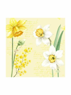 Spring Daffodil -lautasliina 33 x 33 cm