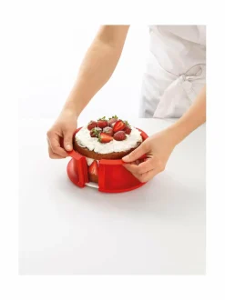 Springform Cake Mould with Plate -muotti 15 cm