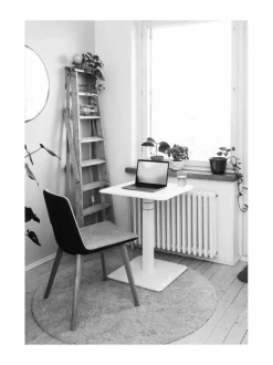Stoo® Desk Single Compact sähköpöytä - Musta