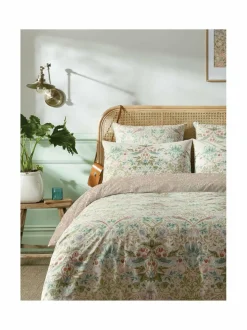 Strawberry Thief -satiinipussilakanasetti