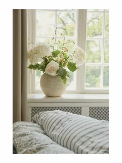 Striped Poplin -pussilakanasetti