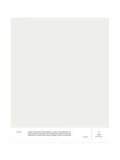 Sävymalli 005 KIM - steam white