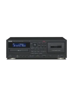 Teac AD-850-SE Kasetti- ja CD-soitin Musta