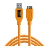 Tether Tools TetherPro (4,6m) USB 3.0 Male Type-A to USB 3.0 Micro-B kaapeli - Oranssi