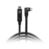 Tether Tools TetherPro (4,6m) USB Type-C to USB Type-C kulmamallinen kaapeli - Musta