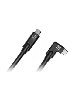 Tether Tools TetherPro (4,6m) USB Type-C to USB Type-C kulmamallinen kaapeli - Musta