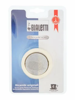 Tiivisterengas ja suodatinlevy 4 kupin espressokeittimeen