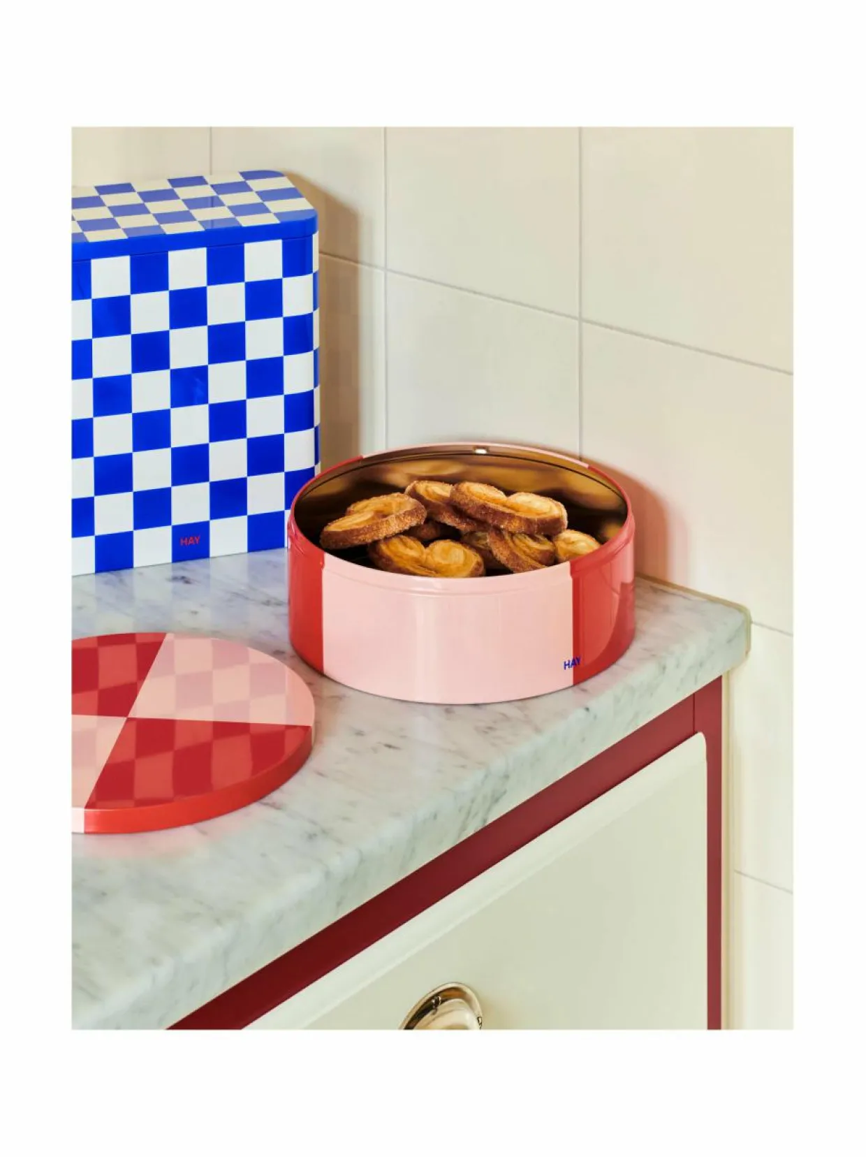 Tin Container Round -säilykerasia